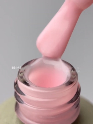 DA'23 COVER BASE BB #2, 30 ml - kamuflująca budująca baza hybrydowa (brzoskwiniowy nude)