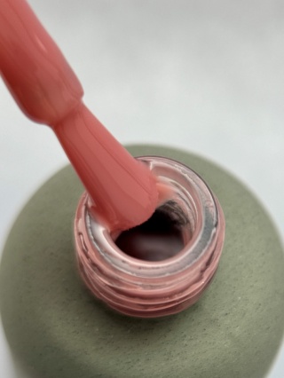 DA'23 COVER TOP 'TERRACOTTA SMOKE, 14 ml - półprzezroczysty top hybrydowy no wipe (ceglany)