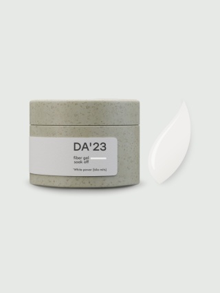 DA'23 FIBER GEL 'WHITE POWER, 30 ML