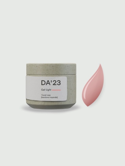 DA'23 GEL LIGHT 'CORAL ROSE, 15 ML