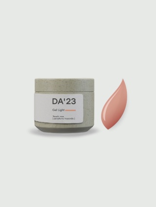 DA'23 GEL LIGHT 'PEACH ROSE, 15 ML