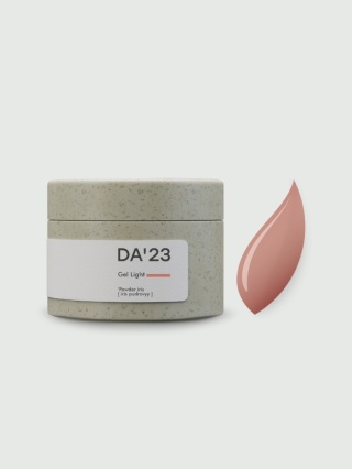 DA'23 GEL LIGHT 'POWDER IRIS, 30 ML
