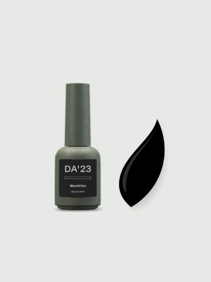 DA'23 'BLACKKSSS GEL POLISH, 8 ML