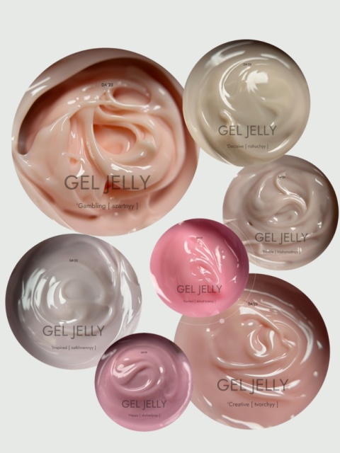 DA'23 JELLY BUILDER GEL 'HAPPY, 15 ML