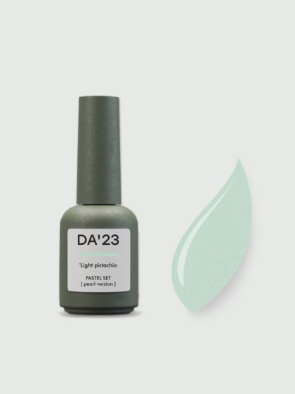 DA'23 'LIGHT PISTACHIO GEL POLISH, 8 ML