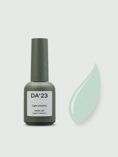 DA'23 'LIGHT PISTACHIO GEL POLISH, 8 ML