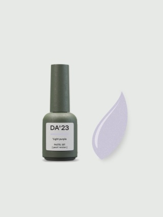 DA'23 'LIGHT PURPLE GEL POLISH, 8 ML