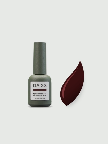 DA'23 'POMEGRANATE WINE GEL POLISH, 8 ML
