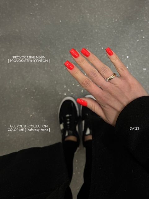 DA'23 'PROVOCATIVE NEON GEL POLISH, 8 ML