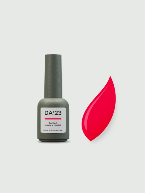 DA'23 'RED FLESH GEL POLISH, 8 ML