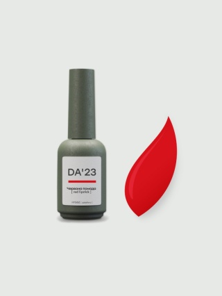 DA'23 'RED LIPSTICK GEL POLISH, 14 ML
