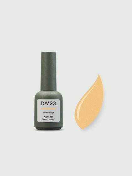 DA'23 'SOFT ORANGE GEL POLISH, 8 ML