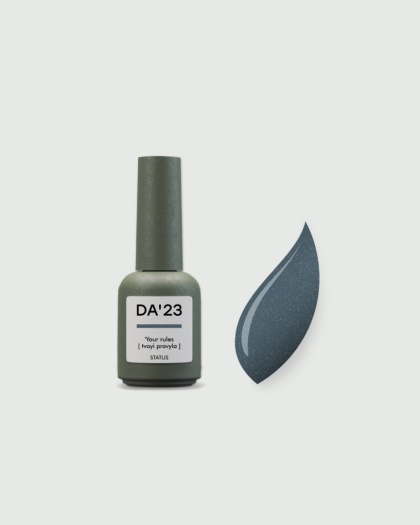 DA'23 GEL POLISH ‘YOUR RULES, 8 ml – lakier hybrydowy (chłodny morski z połyskiem)